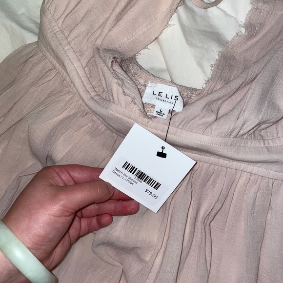 LELIS PINK DRESS - Picture 3 of 4